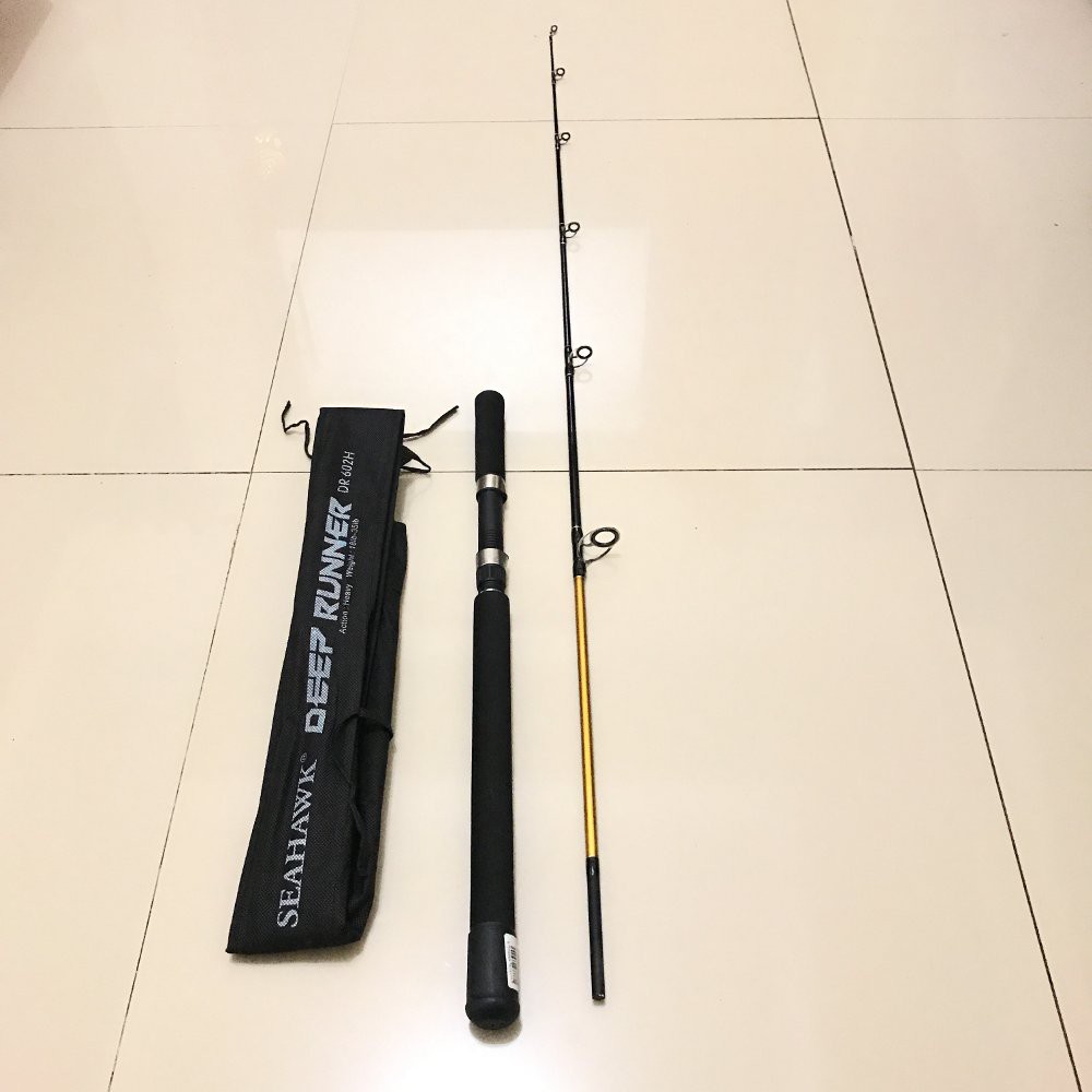 Joran Pancing - Joran laut Seahawk Deep Runner 165 180 cm 18 -35 lbs - fishing rod
