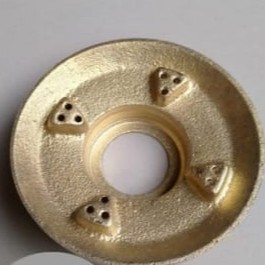 BURNER RINAI TEBAL  KECIL KW 1 / KUNINGAN KOMPOR RINAL KECIL 7CM