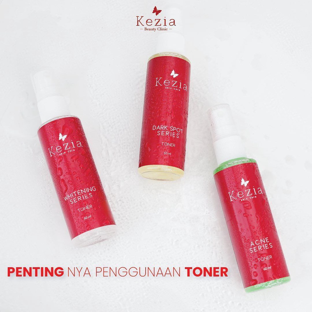 Original TONER KEZIA SKINCARE All Series