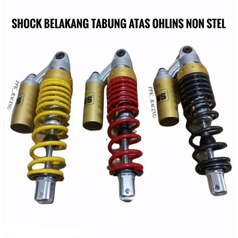 Shockbreaker Matic Belakang Tabung Atas Ohlins Non Stel 330mm Vario 125 Vario 150