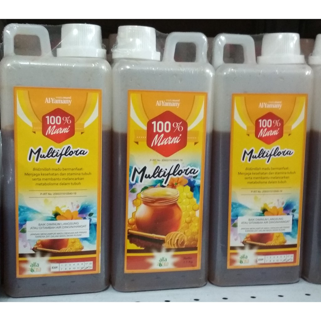 

AL YAMANY madu murni madu multiflora 500 gr