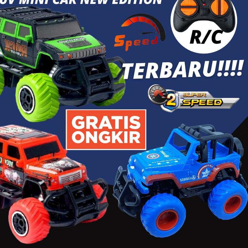 Mainan mobil Remote Control Bentuk Unik Rc Car Toys mobil rock crawler mini climber Rock Crawler SNI