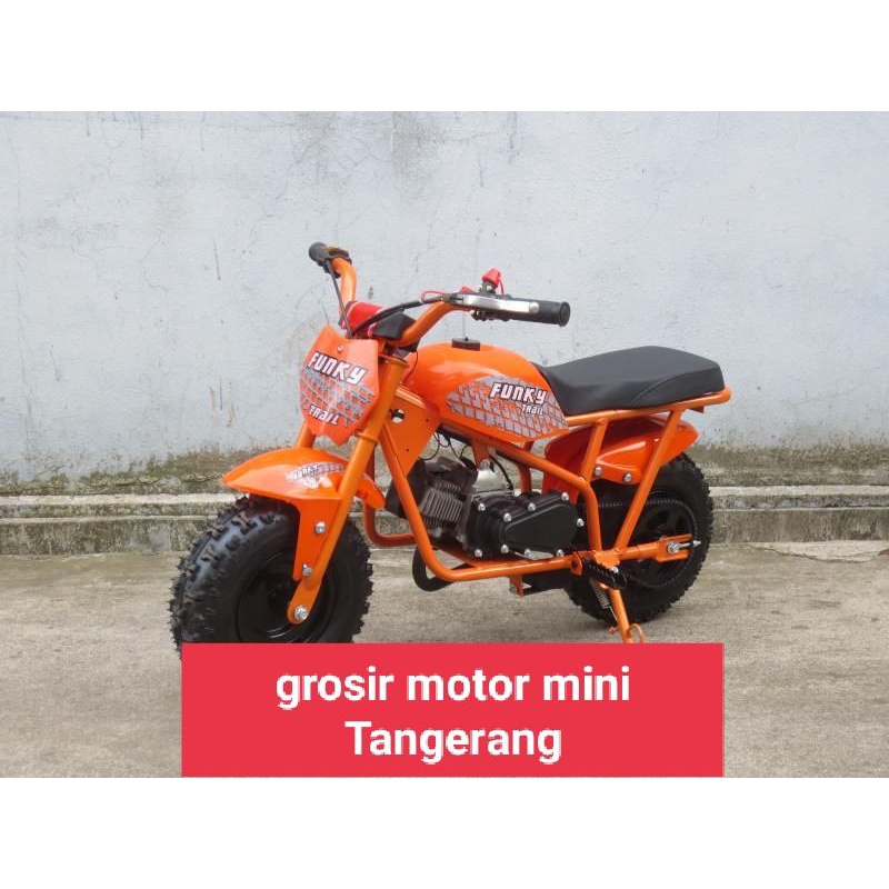 MOTOR FUNKY MODEL TERBARU MESIN 2TAK 50CC  BEBAN 75KG