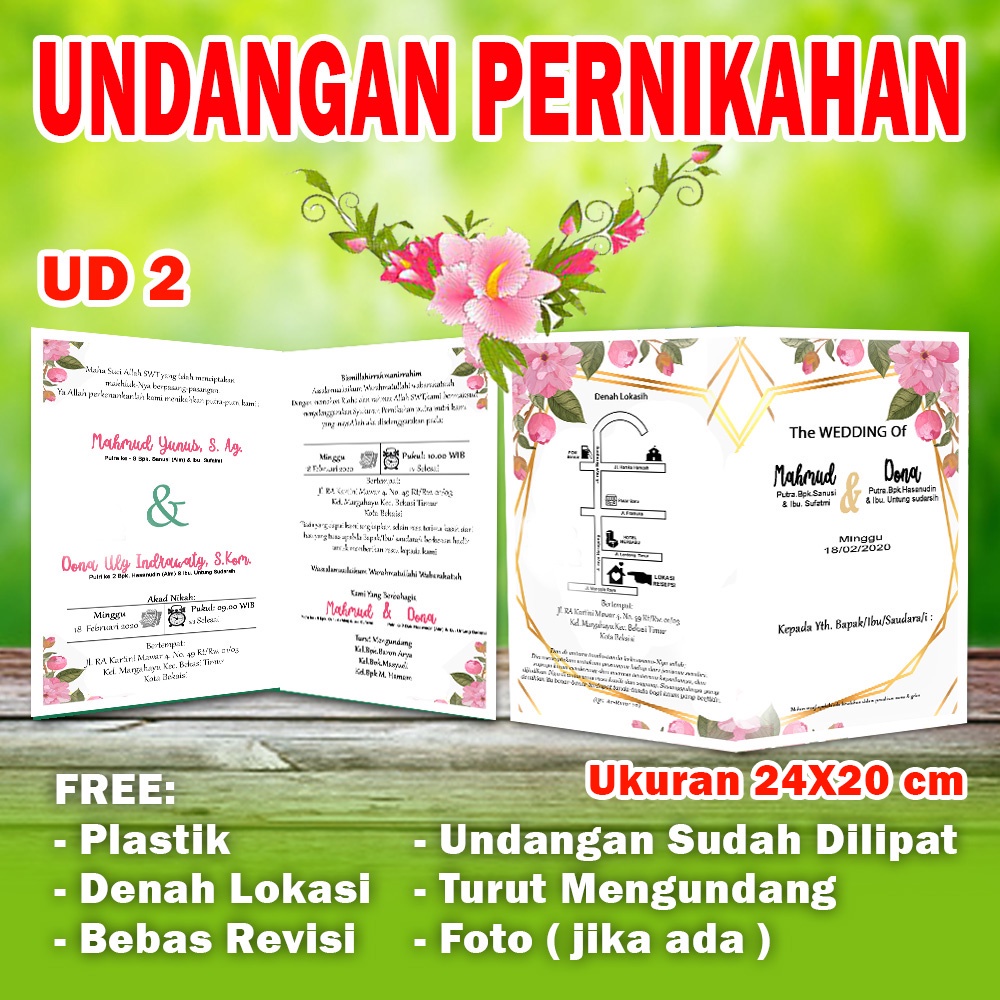 UNDANGAN PERNIKAHAN MURAH UNDANGAN WALIMAH UNDANGAN WALIMAHAN UNDANGAN WALIMATUL URSY UNIK ELEGAN RU