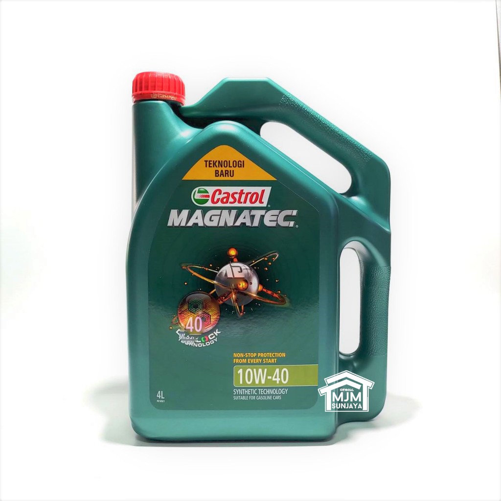 Oli Mesin Castrol MAGNATEC SAE 10W-40 Bensin Galon 4 Liter Oil