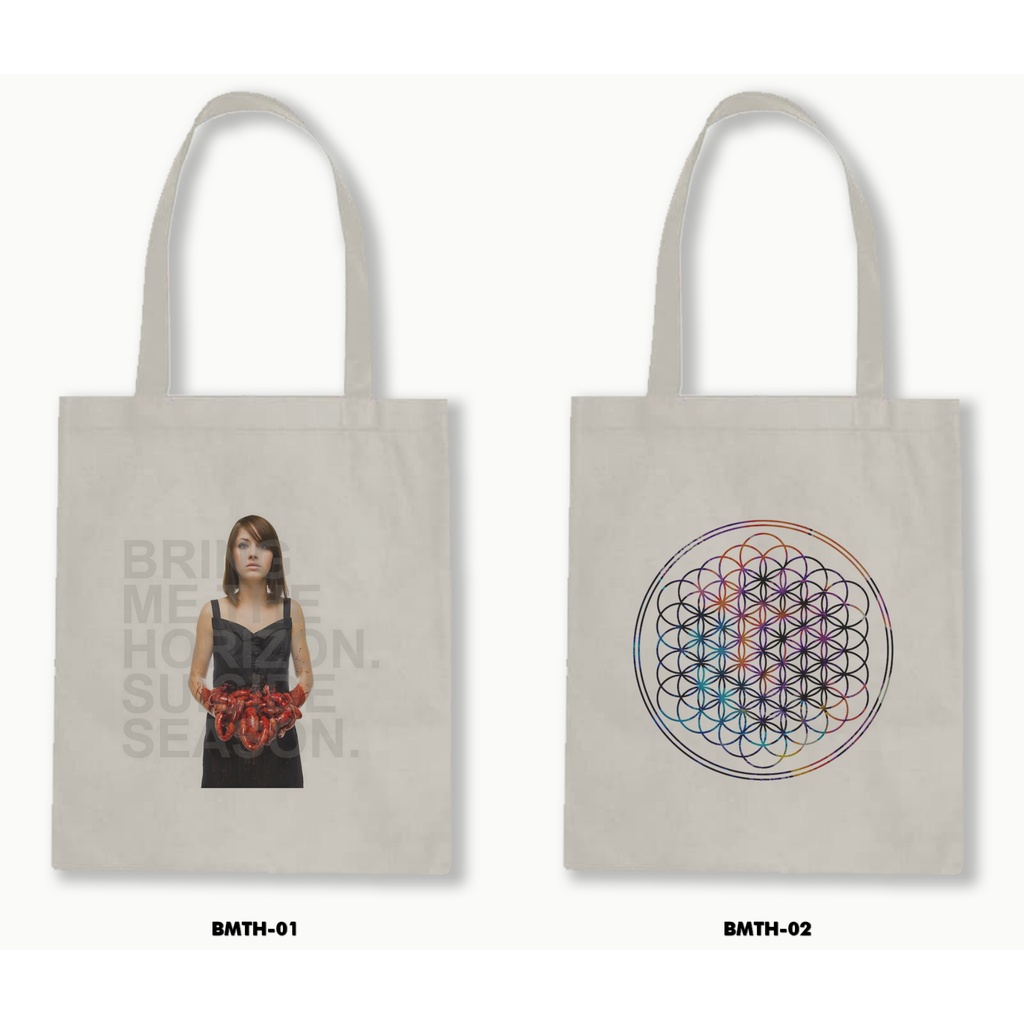 TOTE BAG BLACU - BRING ME THE HORIZON