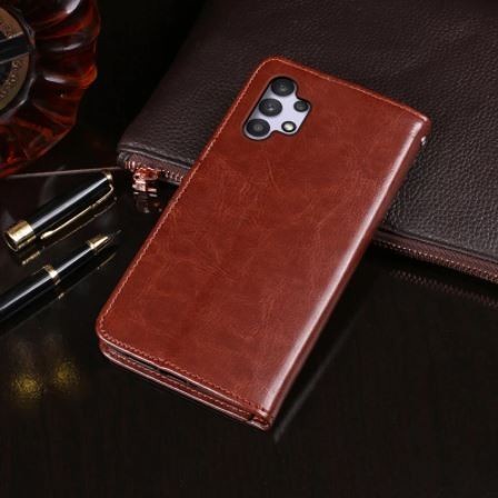 Samsung A72 Cover Wallet Leather Case