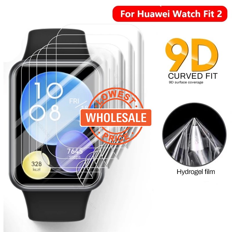 [Harga Grosir]1pc Film Hydrogel Pelindung Layar Smartwatch Huawei watch fit 2 Anti Sidik Jari