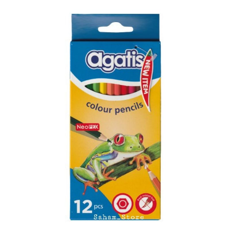 

Agatis Neopex Pensil Warna 12 Warna Hexagonal Shape NH-C-12