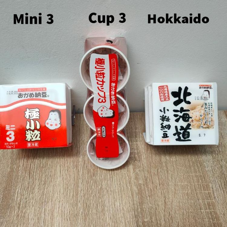 

[KODE PRODUK 99TNR7952] Okame Natto Goku Kotsubu - Nato Kacang Kedelai Protein Jepang Japan