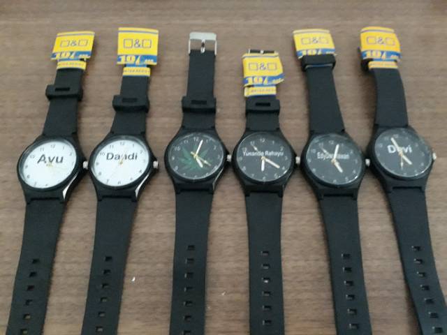 jam custom | karet Rubber