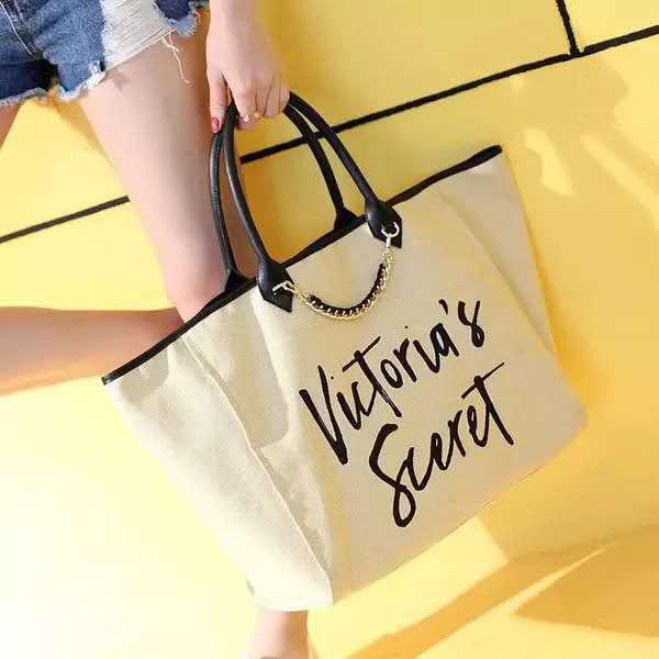 PGBAGS-Tas Wanita Piktoria Secred Canvas Tote Bag Big Capacity Shopping Ba IMPORT/PREMIUM #100102