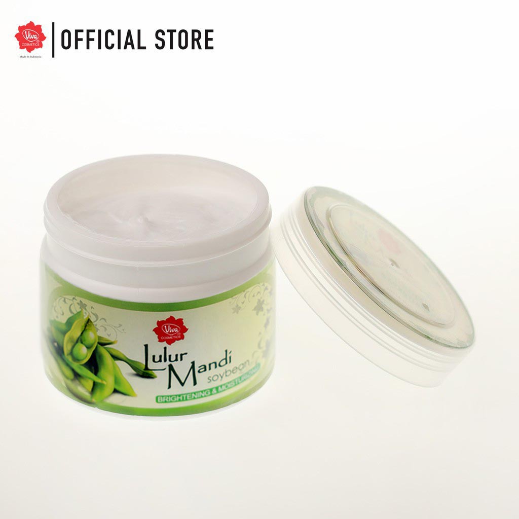 ❤ Viva Lulur Mandi Avocado / Yogurt / Soybean / Bengkuang 225 gram BPOM Halal