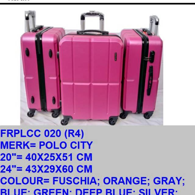 Tas Koper Polo Milano Pink Clodia