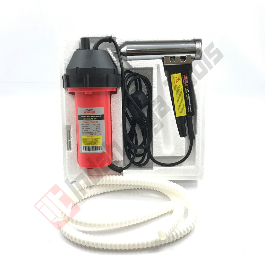 WIPRO PWT-01 Mesin Las PVC 40-550 C - Plastic Welding Machine Torch