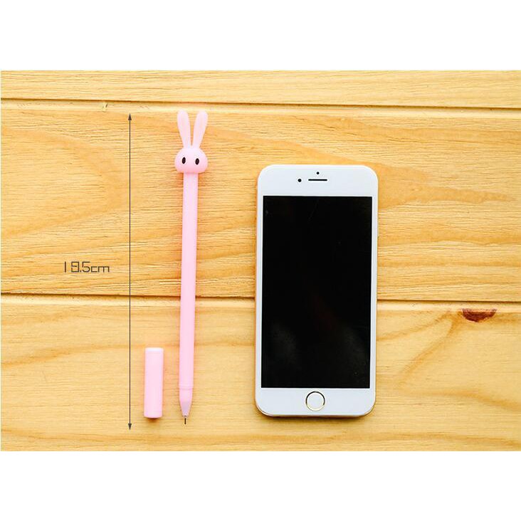 Pulpen Pena Bentuk Kepala Kelinci Bolpen Karakter Bunny Lucu Unik Pena Pulpen Kepala Kelinci Lucu-3