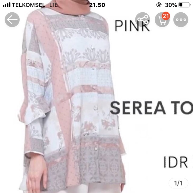 SOLD OUT~NEW Serea Top seri MIMOSA BY RIA MIRANDA