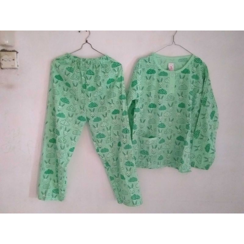 Baju Tidur Babydoll PP motif Kelinci