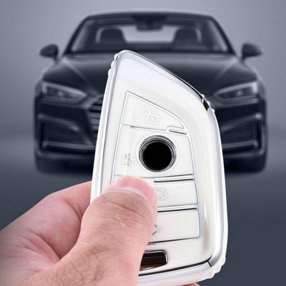 Preva Remote Key Case Soft TPU Pelindung Aksesoris Mobil Key Fob Cover