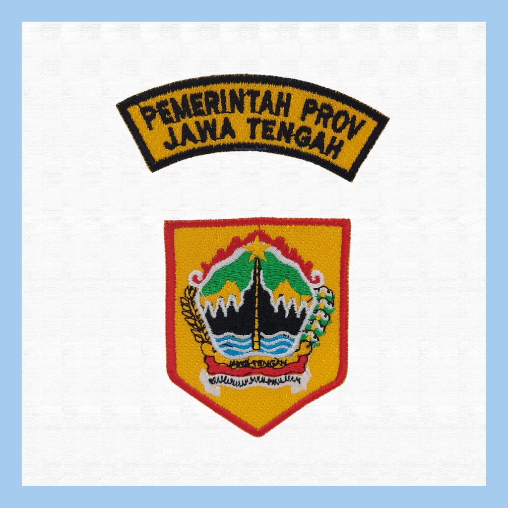 Bordir Logo Pemerintahan Provinsi Jawa Tengah / Lokasi Pemprov Jateng