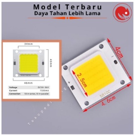 Mata Lampu LED 100W HPL COB 100 Watt MTrix (cold white)