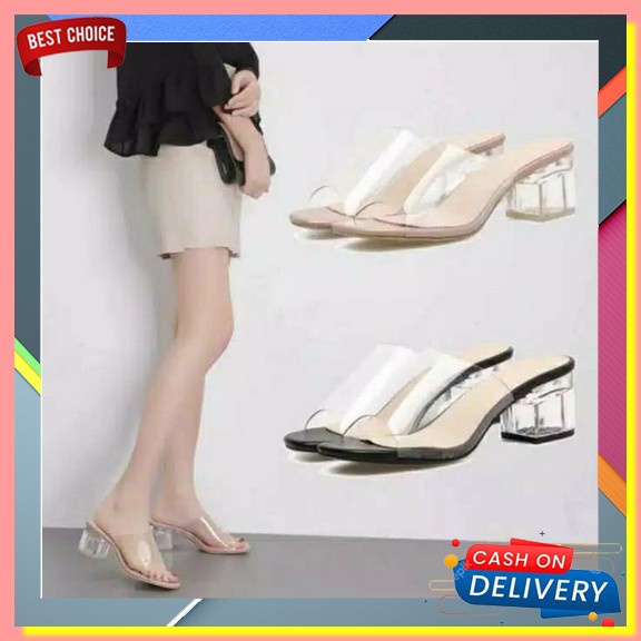 Sepatu Hak Tinggi Heels Sepatu Kerja Haihil Trendy Kekinian Wanita Pesta Kondangan Emory Cantik Heel