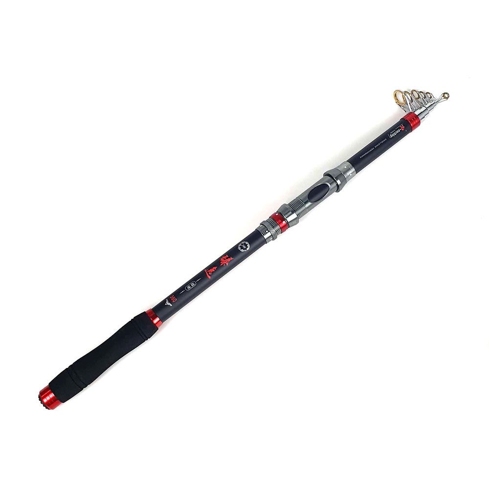 JW Joran Pancing Antena Portable Carbon Fiber Telescopic 3.6M - ZH05