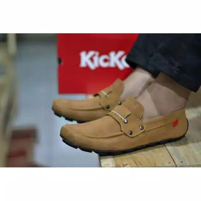 Sepatu Kickers Casual Formal Santai Kantor Kuliah Kerja Dinas Pantofel Vantopel PDH PDL Dishub Polri