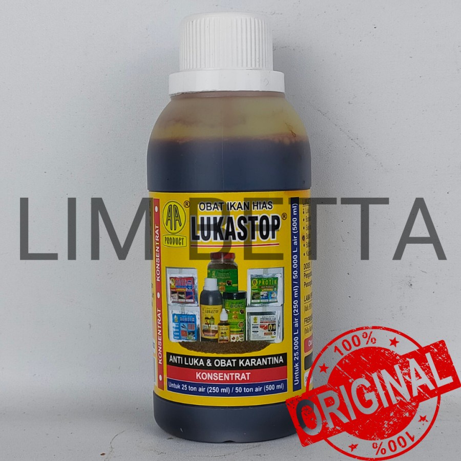 LUKASTOP 250 ML / OBAT IKAN HIAS