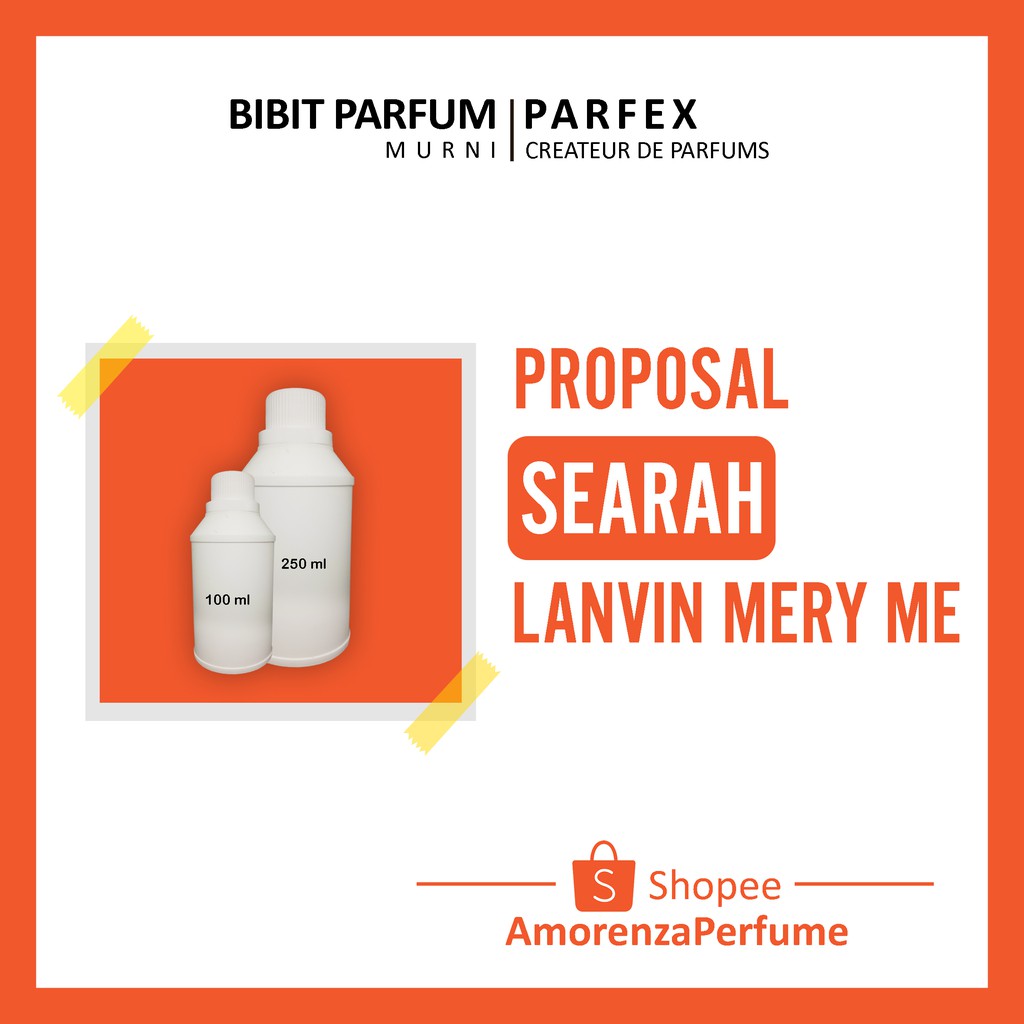 PROPOSAL BIBIT PARFUM PARFEX / BIBIT PARFUM MURNI TANPA CAMPURAN / BIBIT PARFEX