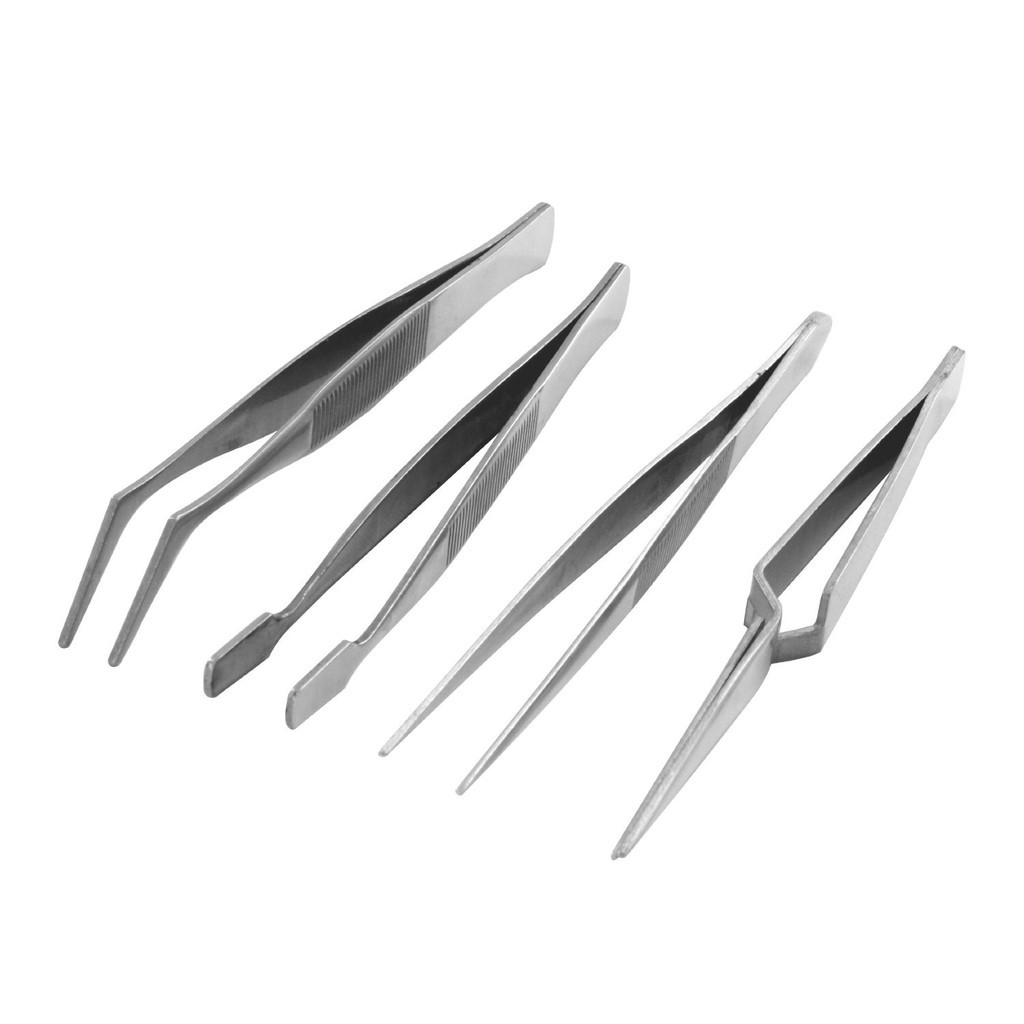 4 Piece Tweezer Set / 4 pcs pinset