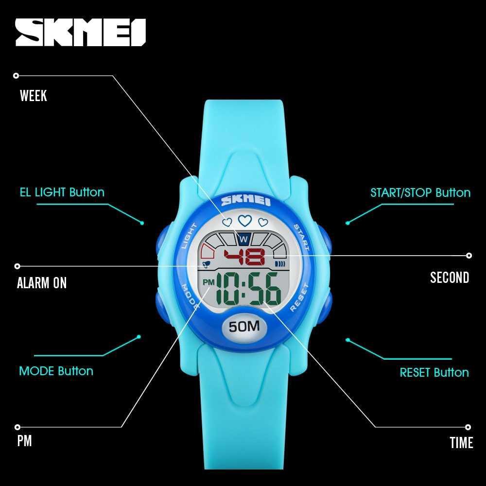 SKMEI Kids Jam Tangan Sporty Anak - 1478 [Rose]