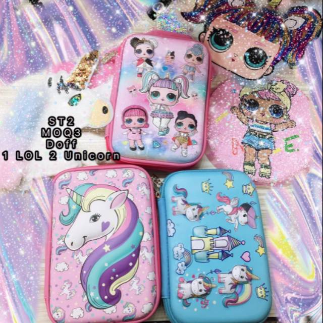 

Tempat pensil besar unicorn