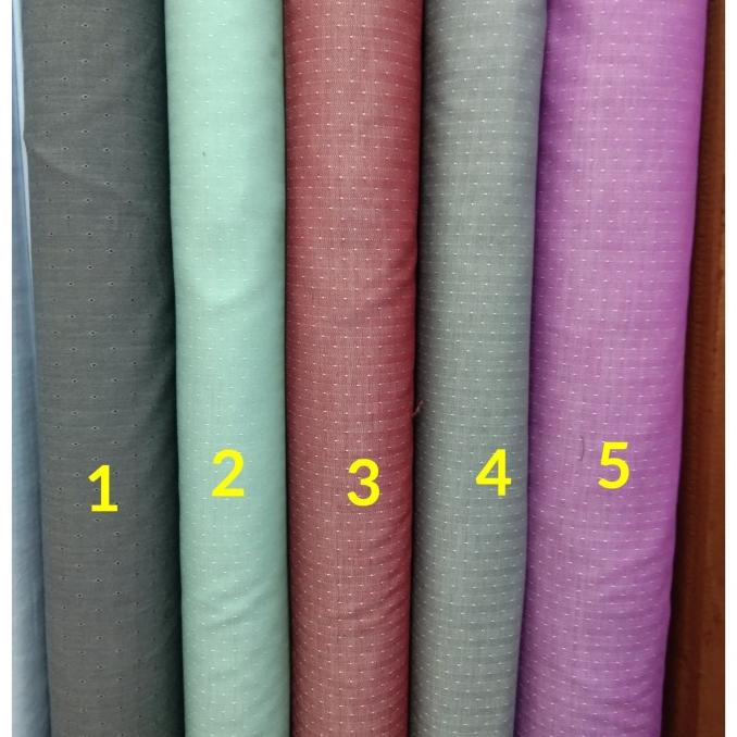 kain katun italy bahan kemeja