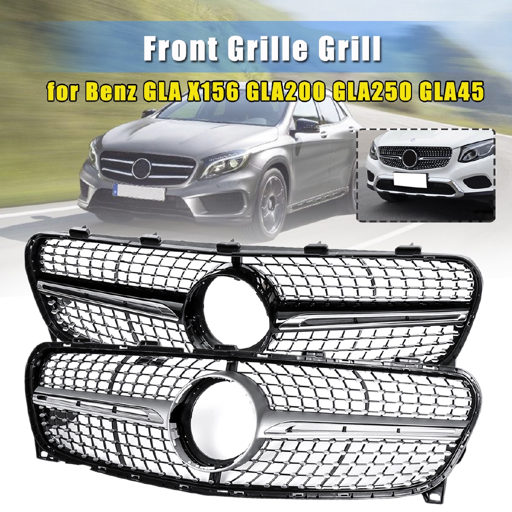 Grill Depan Mesh Untuk Mercedes Benz Gla X156 Gla200 Gla200 Gla200 17 2018