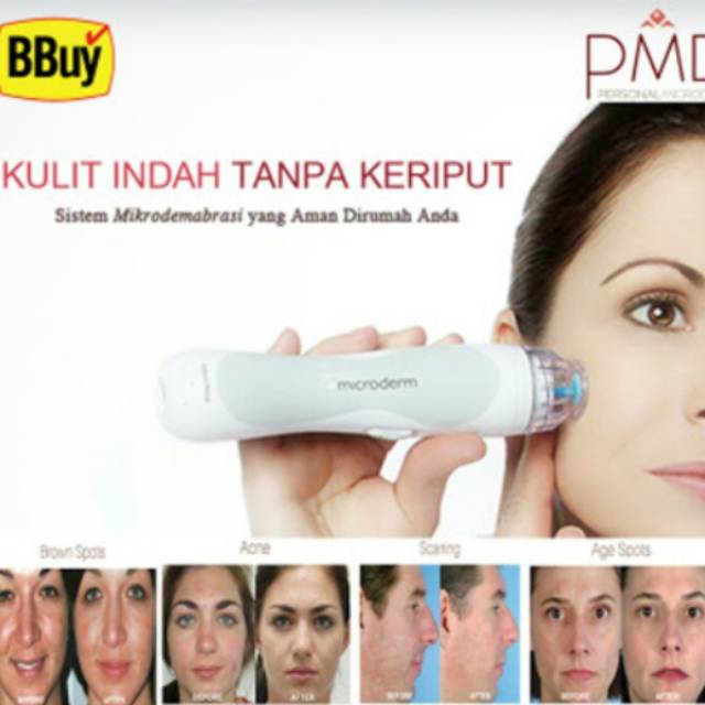 pmd personal microderm usa ori alat pengecang wajah , penyedot komedo, dan serta mengakat kulit mati