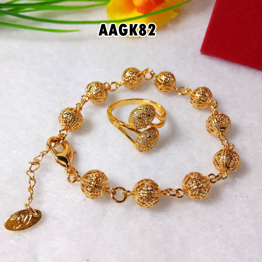 GELANG XUPING BOLA SET CINCIN AAGK82