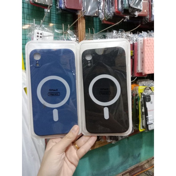 case hp / silikon hp/ casing hp iphone xr premium magnet charger