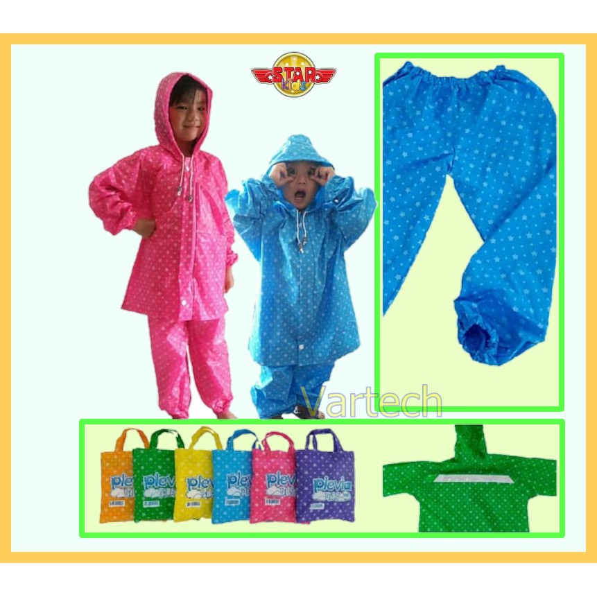 Jas Hujan Anak Plevia / Jas Hujan Anak / Mantel Hujan Anak / Jas Hujan Anak Laki Laki / Jas Hujan