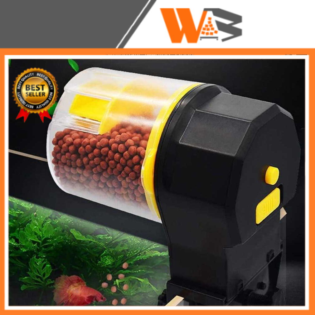 COD Dispenser Makanan Ikan Otomatis Aquarium Automatic Food Timer