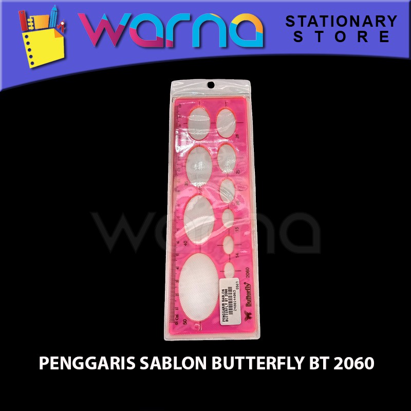 

PENGGARIS SABLON BUTTERFLY BT 2060