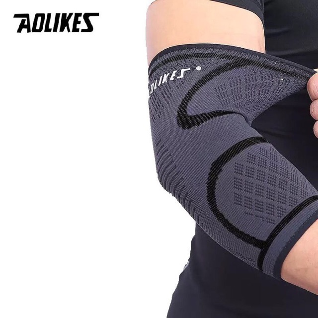 AOLIKES Elbow Support Wrap Sleeve Sleeves Siku Wrist Compression Gym