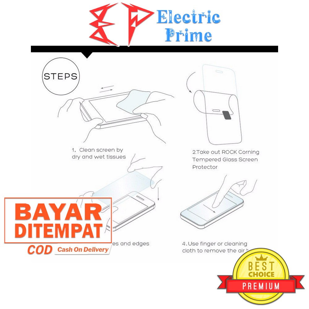 Tempered Glass Oppo F9 Anti Gores 9H Screen Protector Pelindung Layar