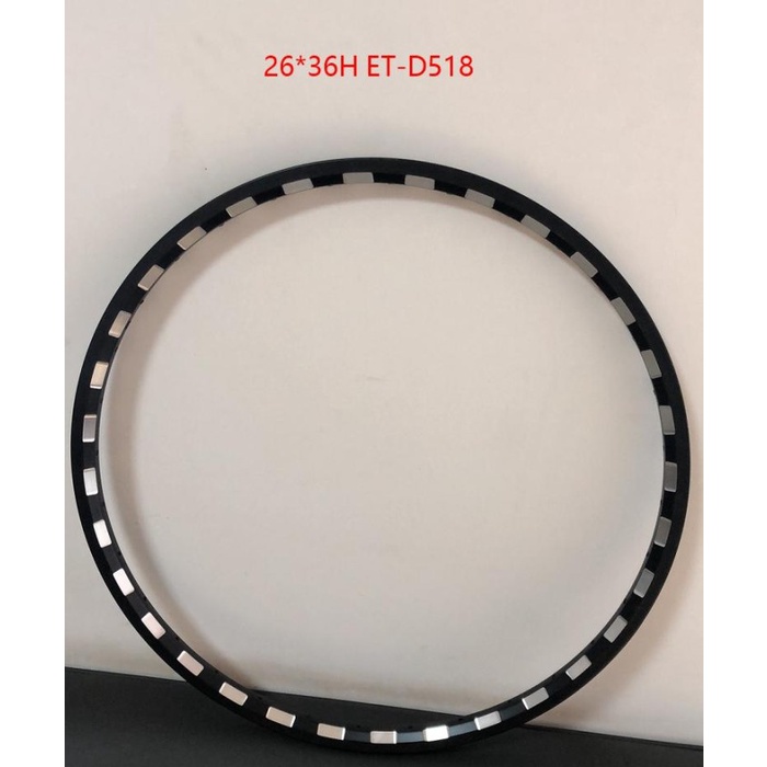 Velg 26" double walls rims 36 hole allumunium untuk sepeda gunung/mini