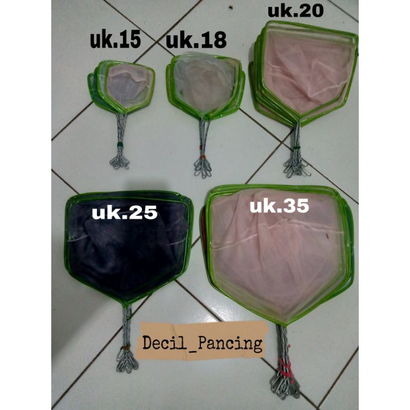 Serokan seser jaring lamit Serokan ikan Aquarium