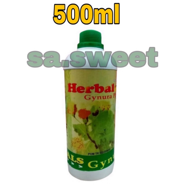 Herbal Gynura Plus ORIGINAL/ Herbal Alami/ Obat herbal/ Gynura 500ml