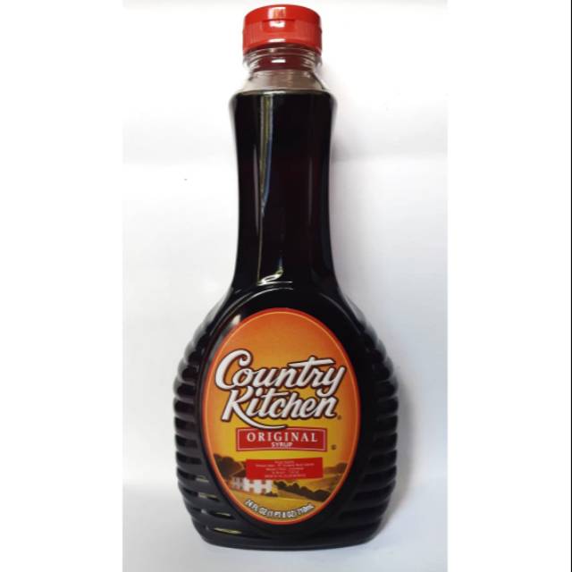 Log Cabin Maple Syrup Country Kitchen  (Syrup utk pancake dll) 710gr. Log gabyn Maple Syrup