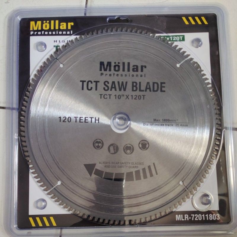 Mollar Saw blade 10&quot;x120T / multicutter 10&quot;x120T aluminium mollar