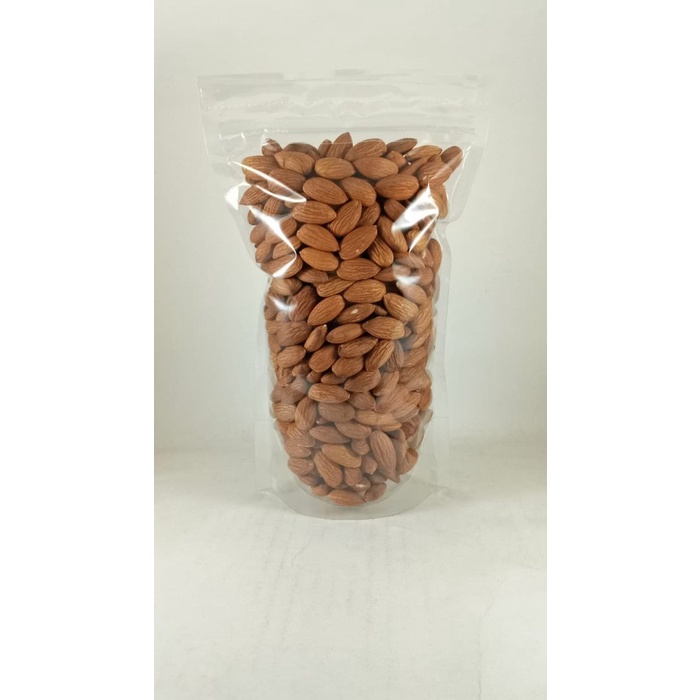 

504Omekho Almond Panggang Natural 500Gr Jy60Jhh