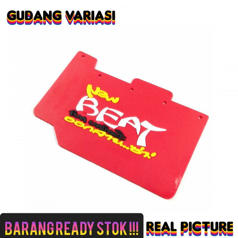 Mudflap penahan lumpur beat Fi new injeksi Tulisan thailand